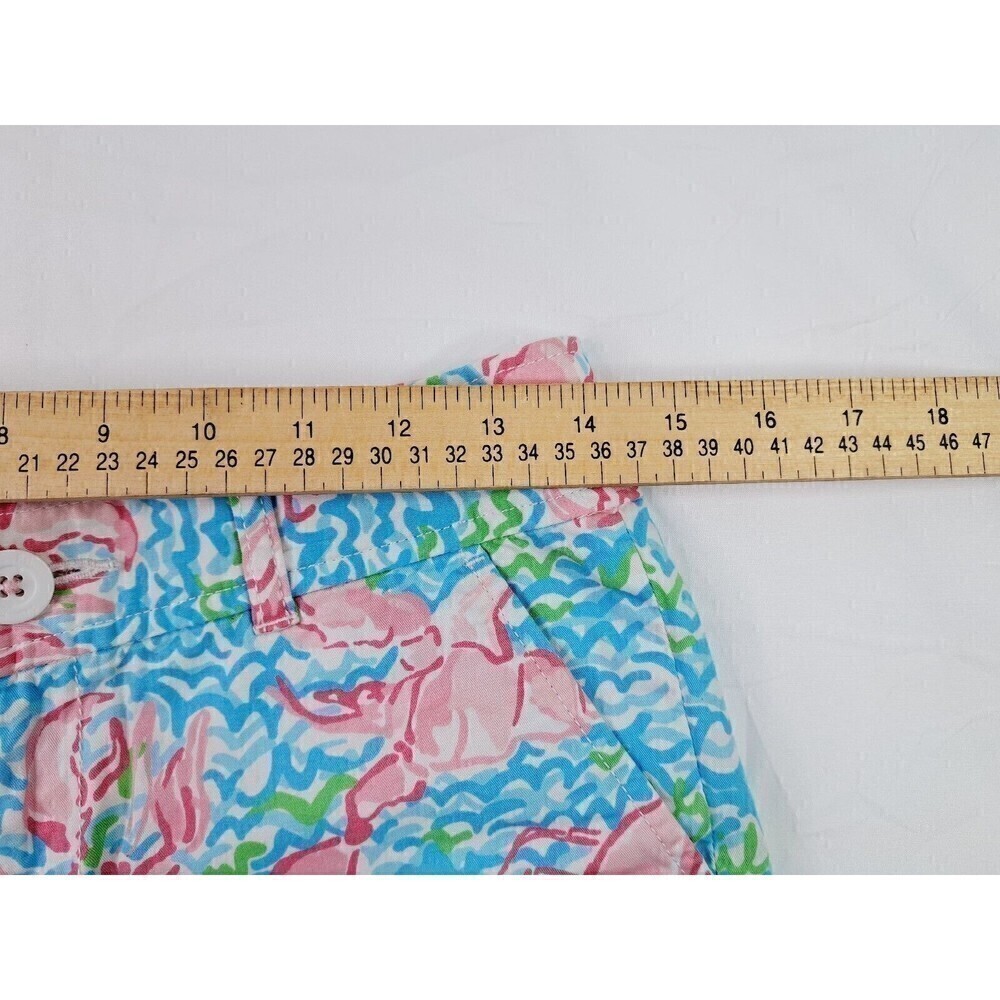 Lilly Pulitzer Callahan Short in Lobstah Roll Size 00 100% Cotton - Picture 4 of 4